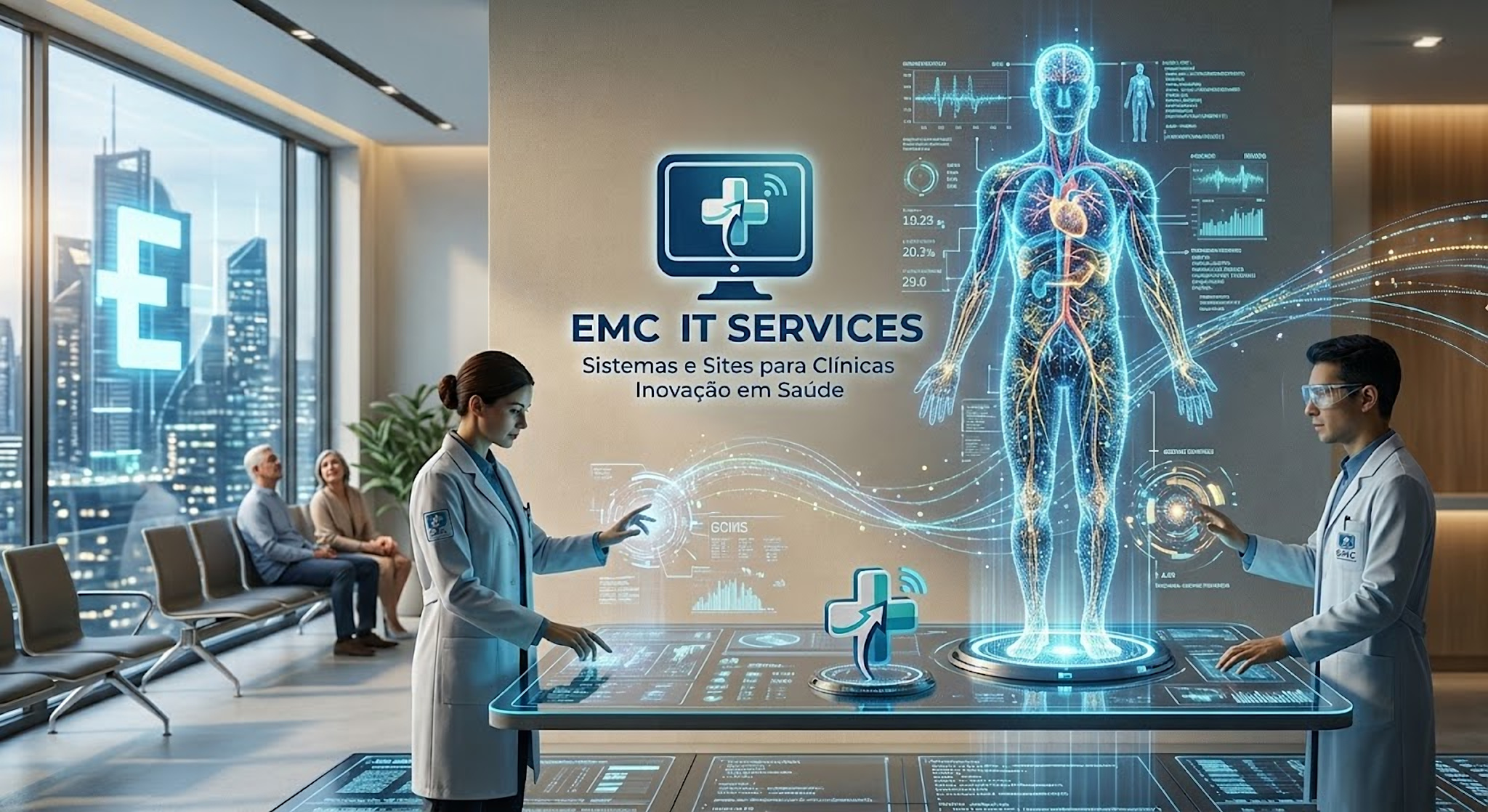 EMC IT Services – Sistemas e Sites para Clínicas. Inovação em Saúde.